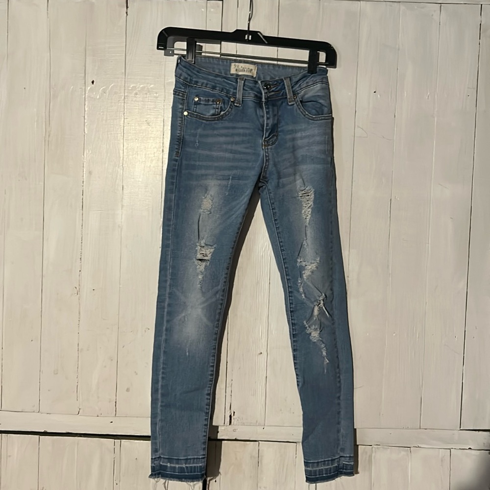 Mignon Jean Size 1 Light Blue Wash